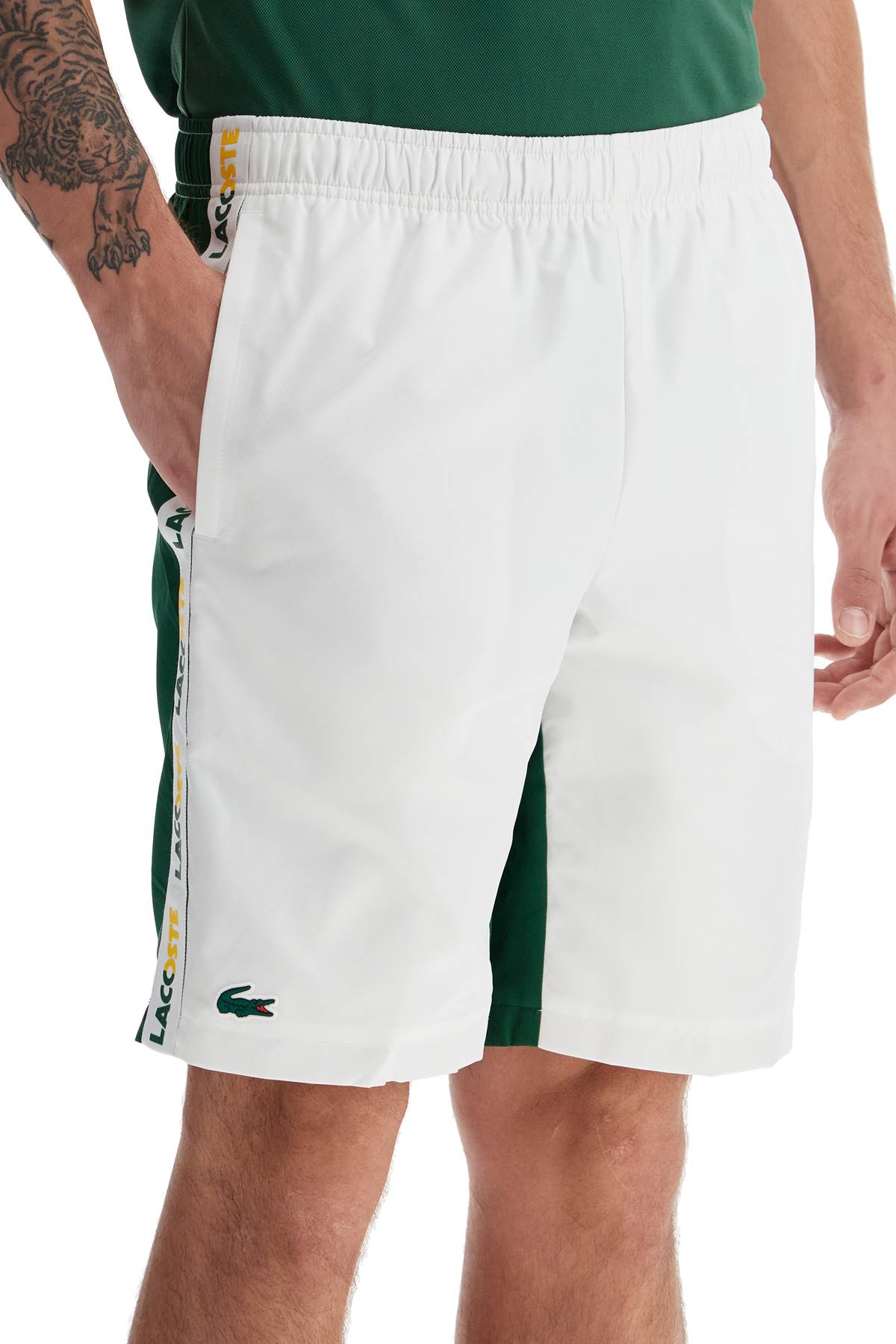 Lacoste with logo on the bermuda shorts Short trousers Lacoste