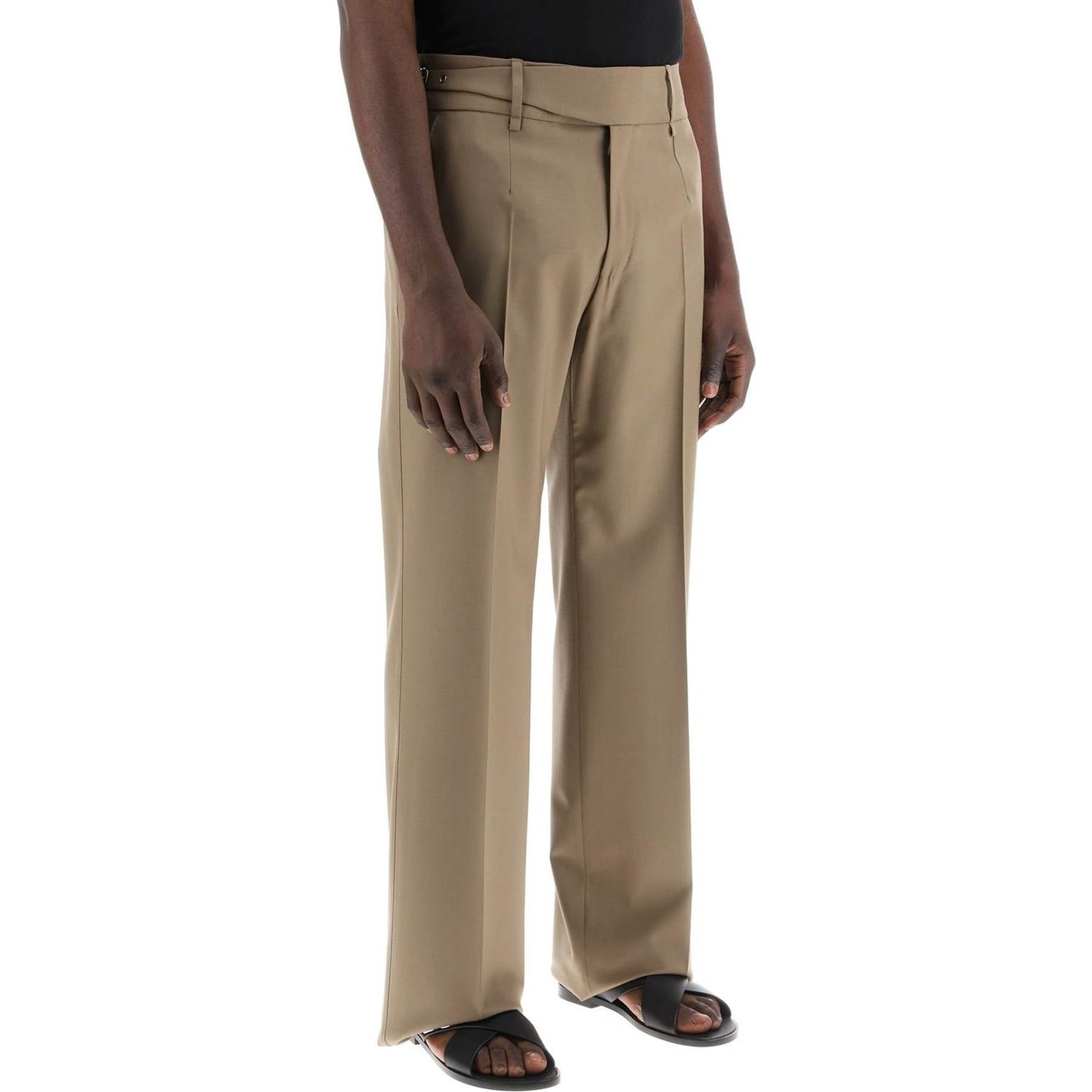 Dolce & Gabbana tailored trousers in bi-stretch wool Trousers Dolce & Gabbana