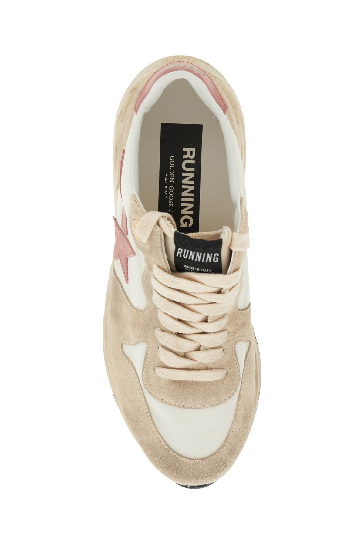 Golden Goose nylon and suede running sneakers with durable sole Sneakers Golden Goose