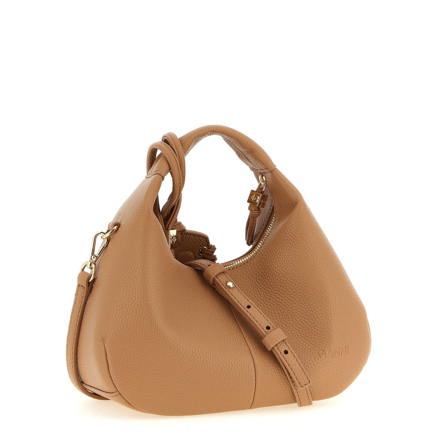 Ganni Beige Polyester Handbag