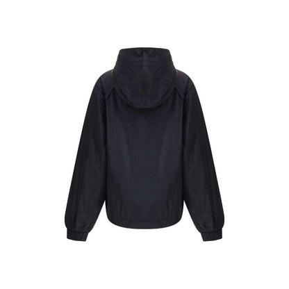 Ganni Black Nylon Shell Jacket