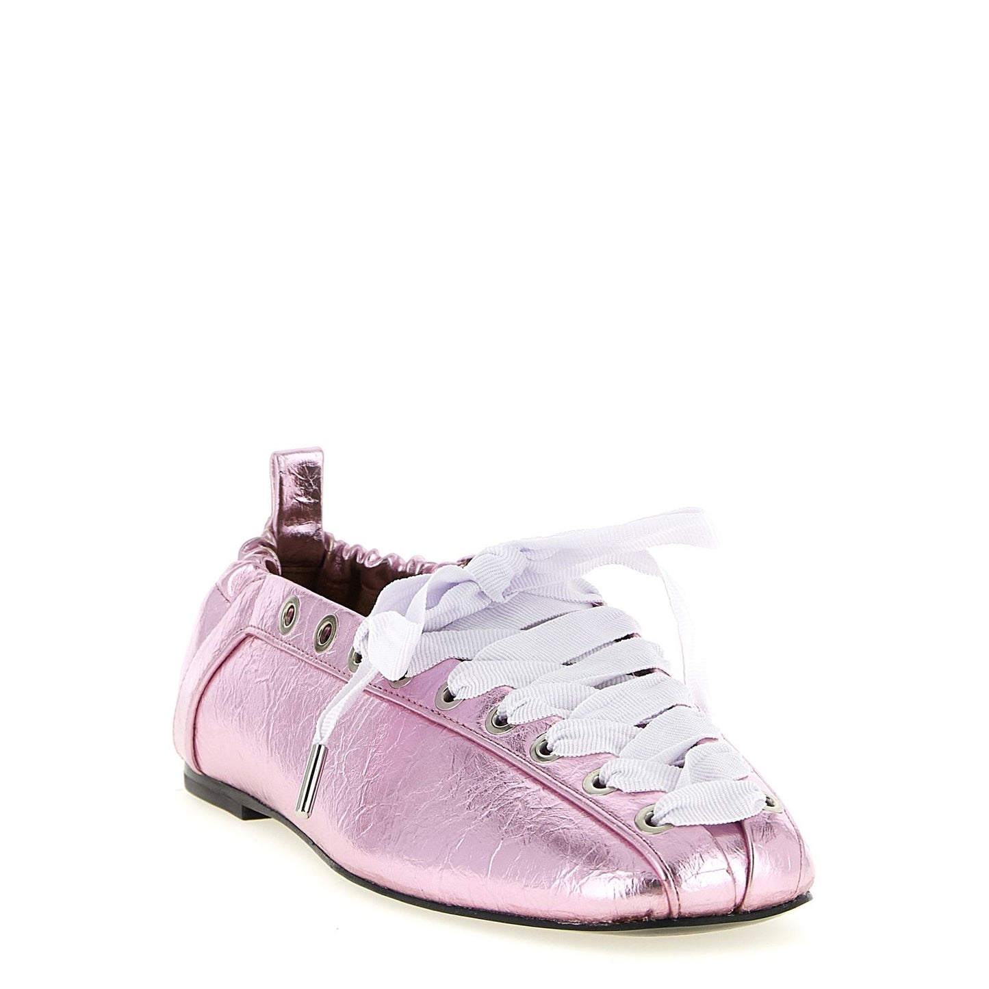 Ganni Multicolor Polyethylene Ballet Flats