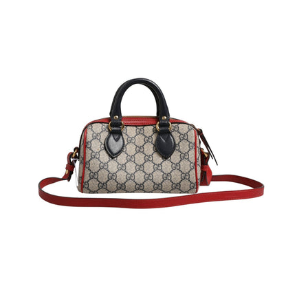 Gucci GG Supreme Mini Boston Bag