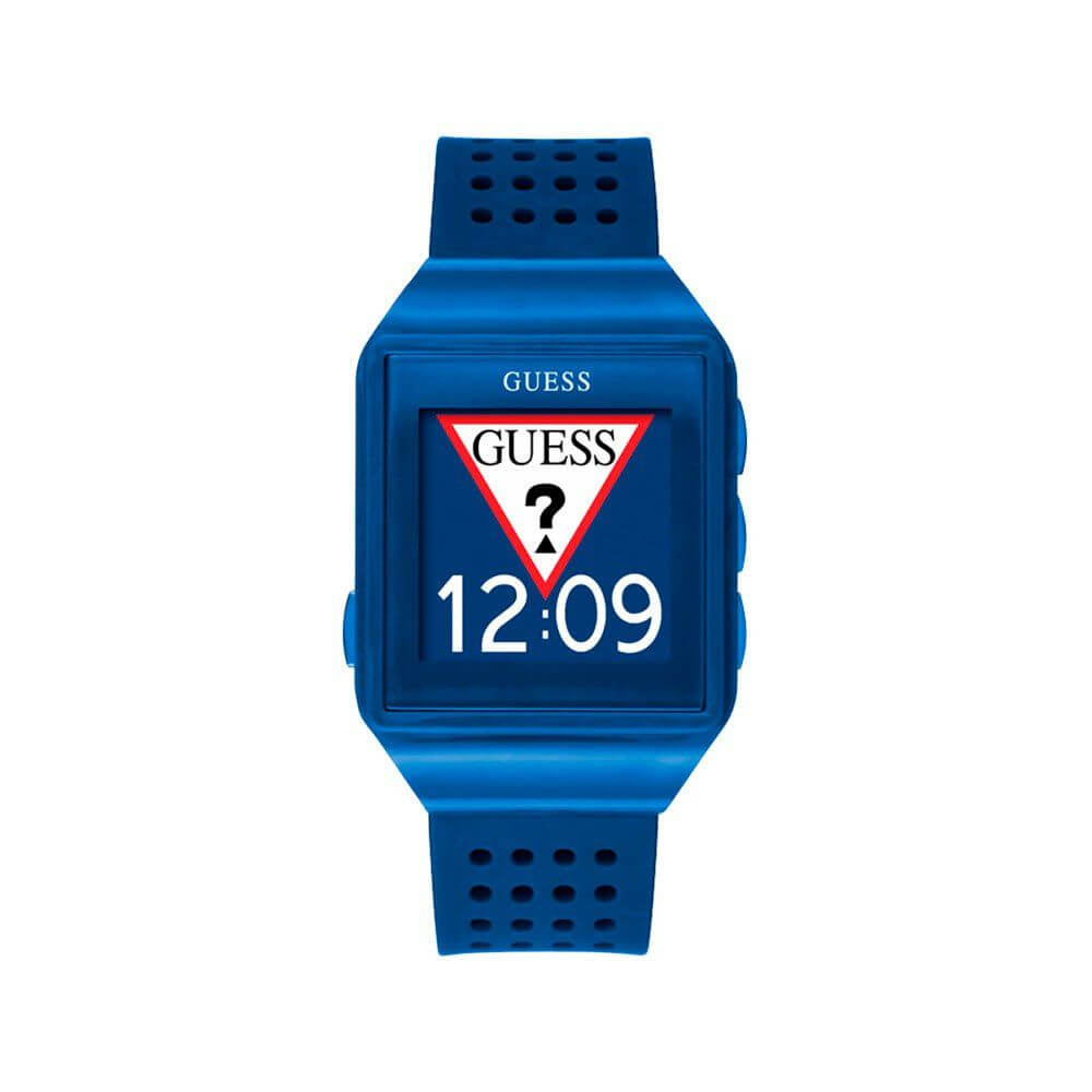 Guess Blue Synthetic Digital Watch