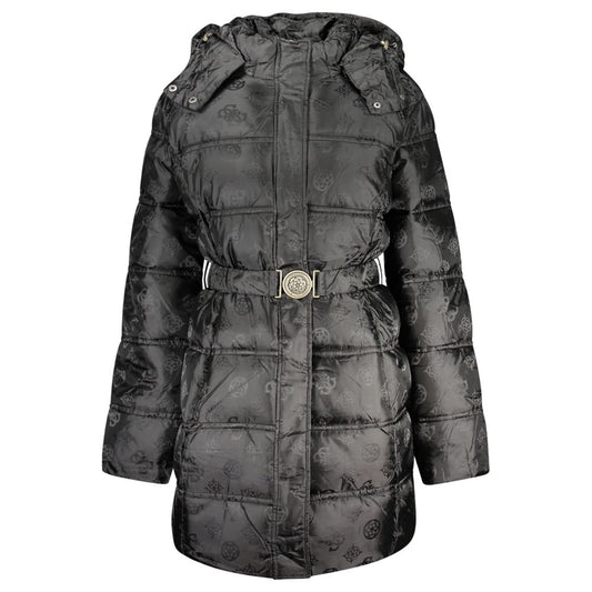 Guess Jeans Black Polyamide Women's Jacket