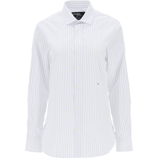 Homme Girls striped poplin shirt Topwear Homme Girls