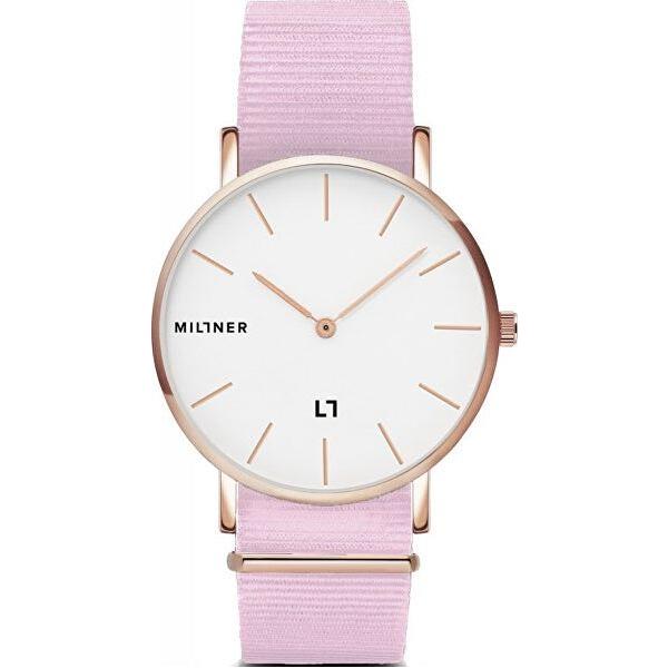 MILLNER MOD. HALLFIELD S ROSE FABRIC WATCHES MILLNER