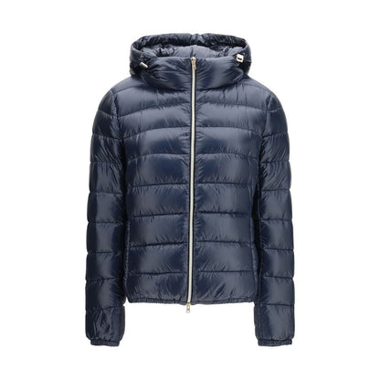 Herno Blue Polyamide Full-Length Jacket