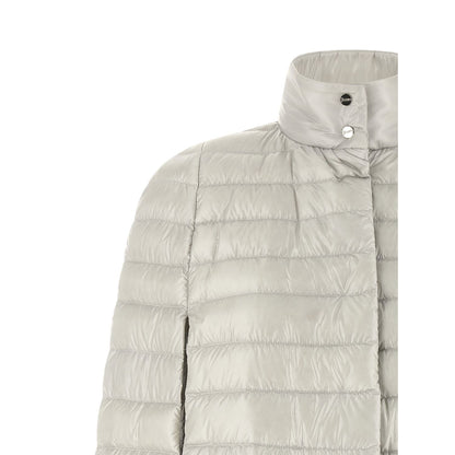 Herno Gray Polyamide Full-Length Jacket