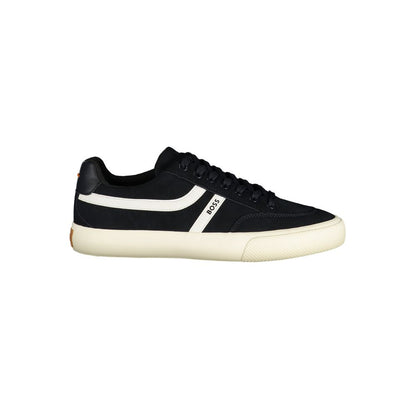 Hugo Boss Blue Polyurethane Men's Sneaker