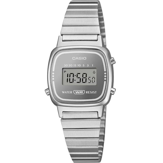 CASIO VINTAGE Mod. ICONIC MINI STEEL - SILVER MESH