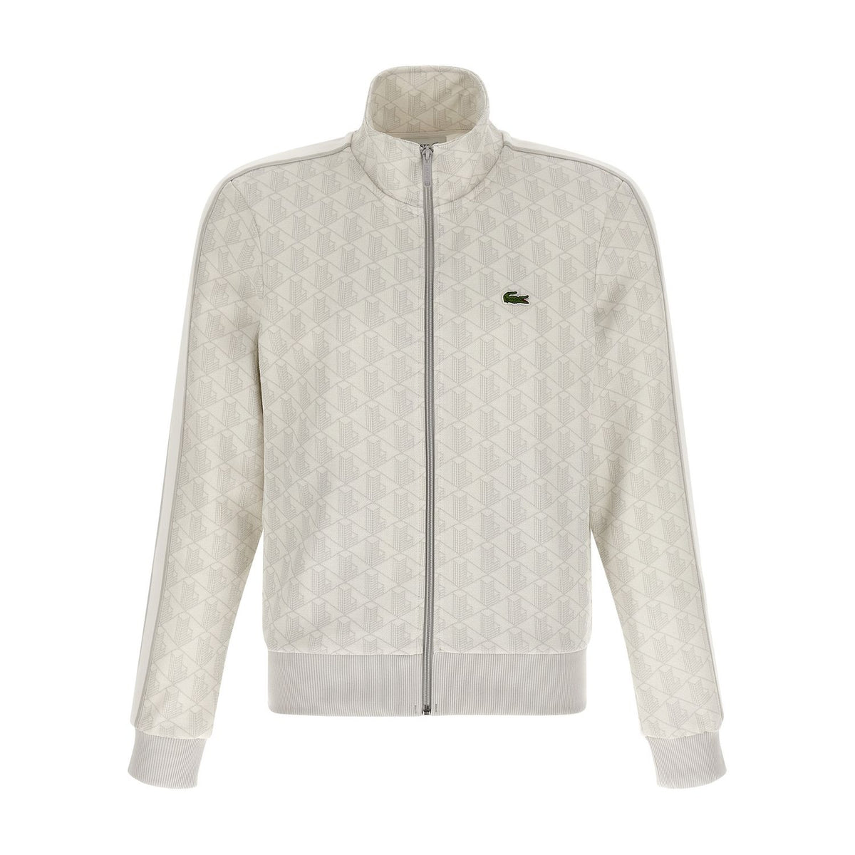 Lacoste Gray Polyester Sweatshirt