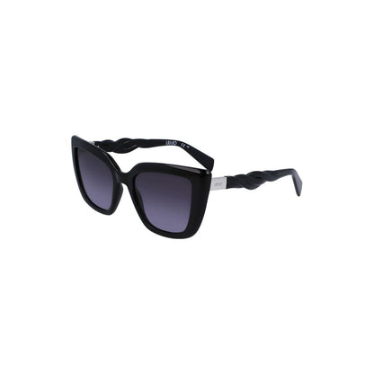 Liu Jo Black Bio-Injected Women Sunglasses