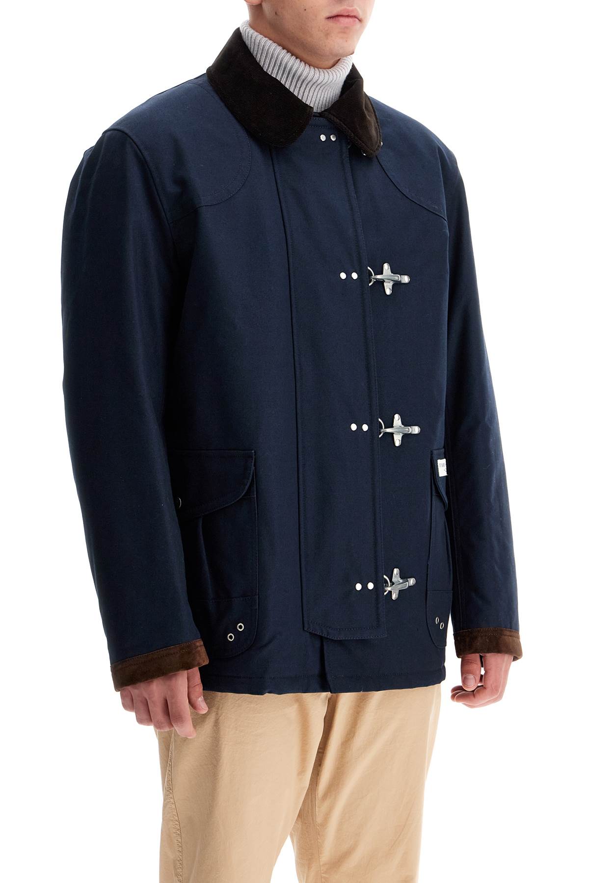 FAY ARCHIVE "4-hook canvas jacket with classic Vests FAY ARCHIVE