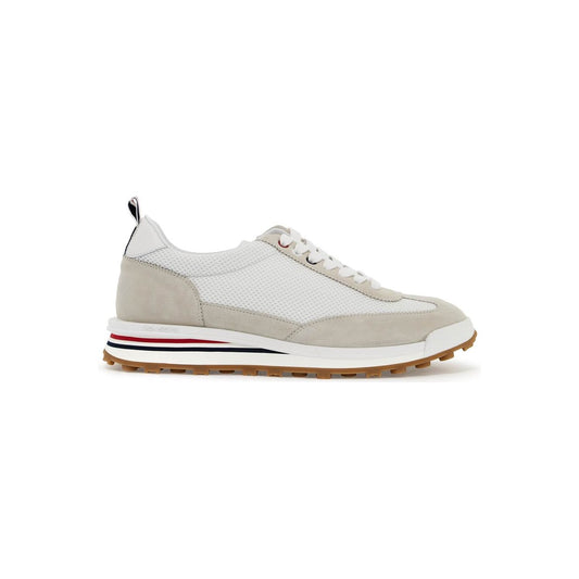 Thom Browne mesh and suede leather sneakers in 9 Sneakers Thom Browne