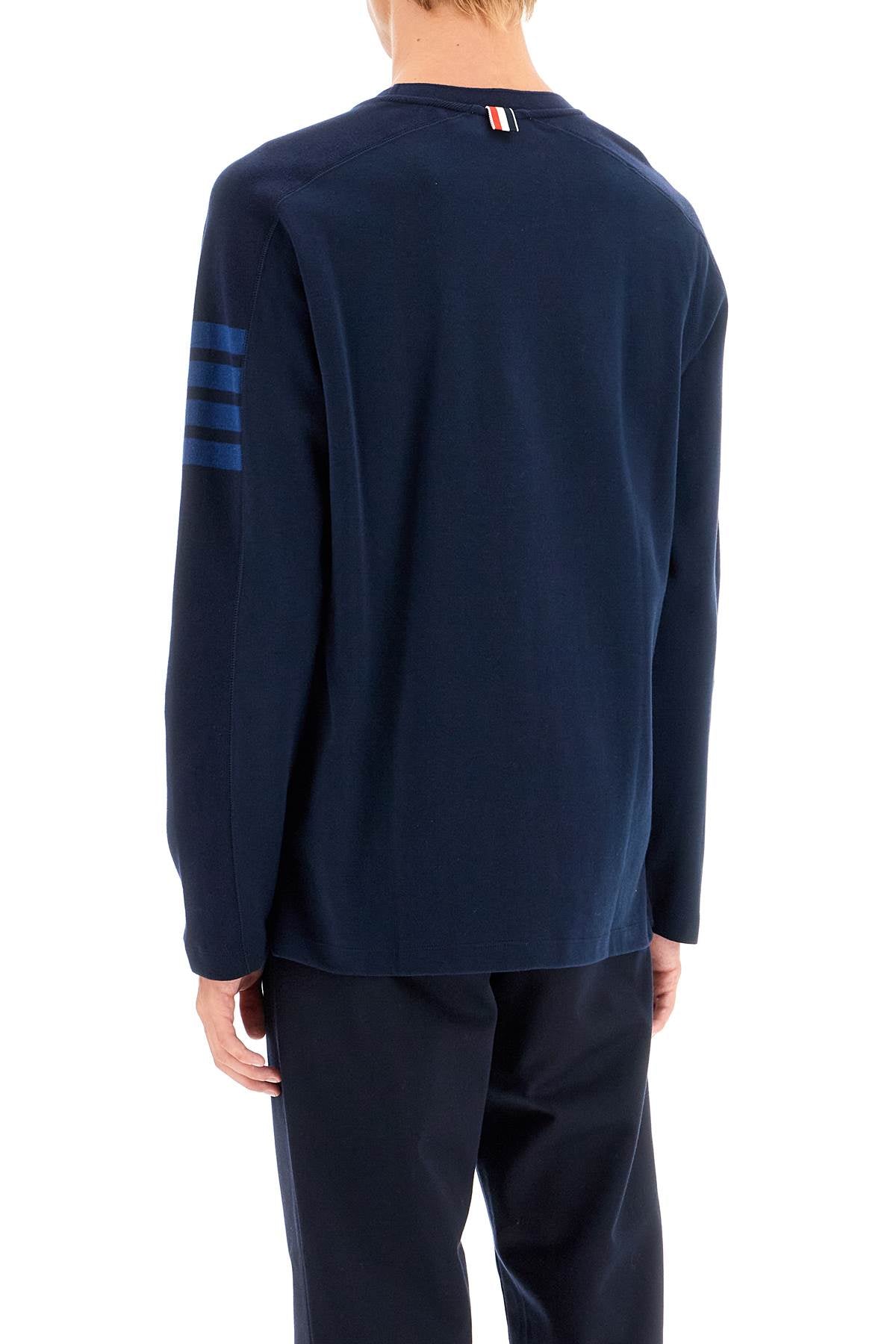 Thom Browne Thom Browne long-sleeved 4-bar Topwear Thom Browne