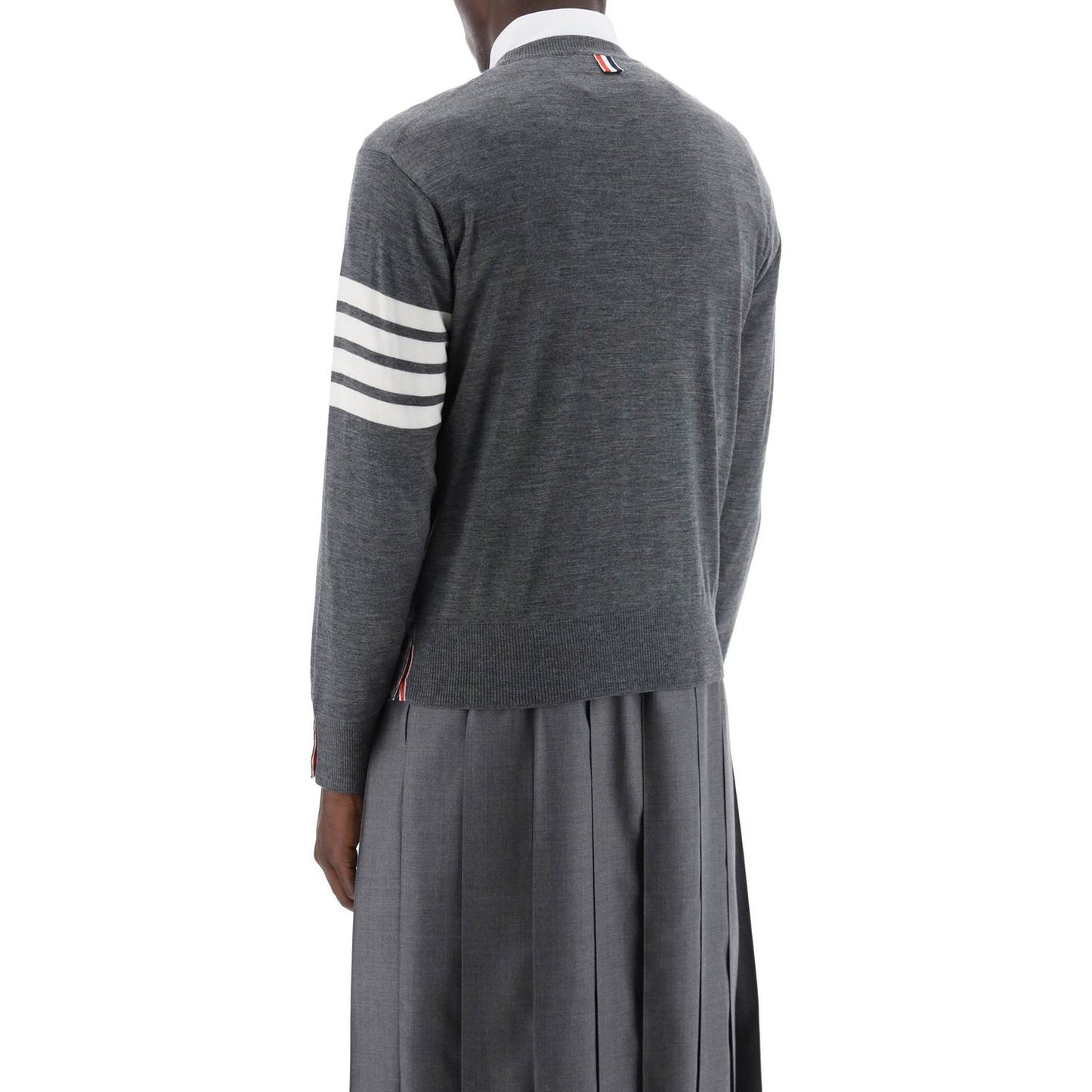 Thom Browne merino wool Pullover Men Knitwear Thom Browne