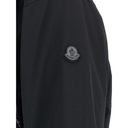 MONCLER GENIUS Black Polyamide Full-Length Jacket