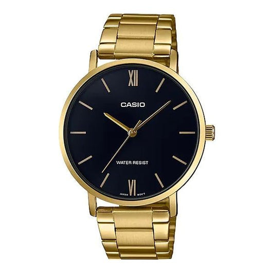 CASIO COLLECTION Mod. MINIMAL GOLD - BLACK