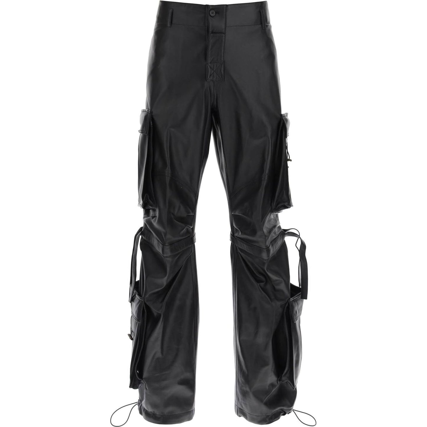 Darkpark luis lamb-leather cargo pants