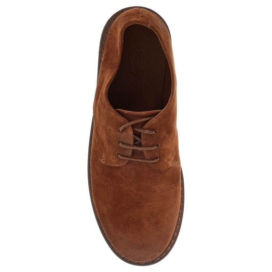 Marsell suede leather lace-up derby shoes with Lace-ups Marsell