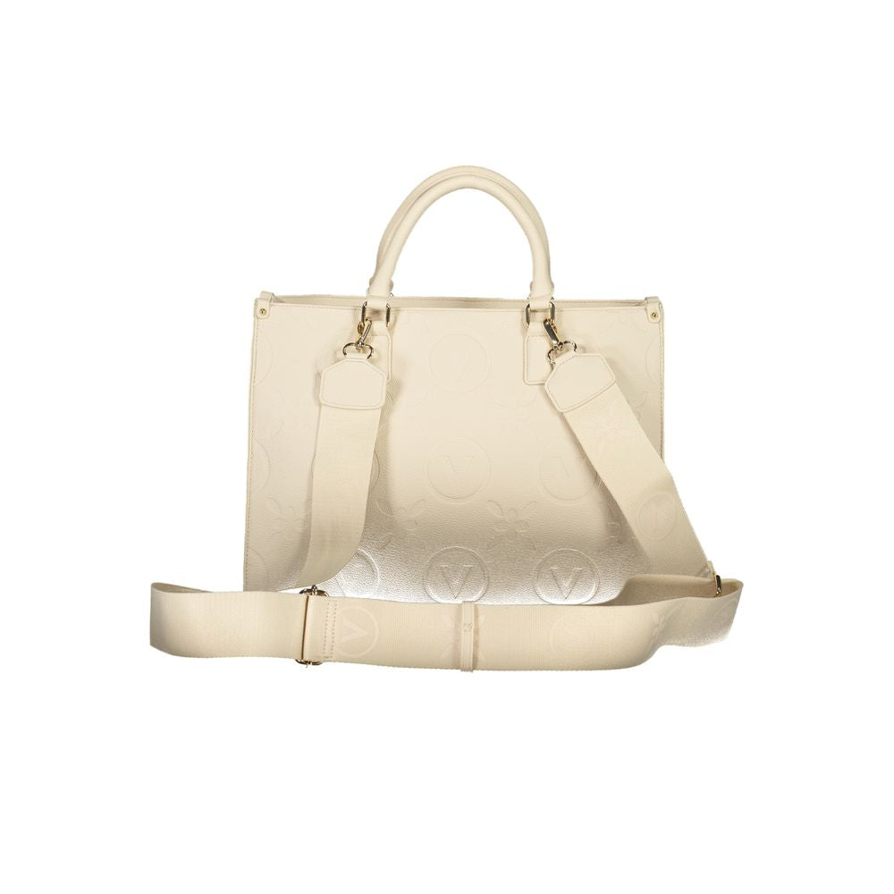 Mario Valentino Beige Polyethylene Women Handbag