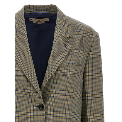 Marni Multicolor Polyester Blazer