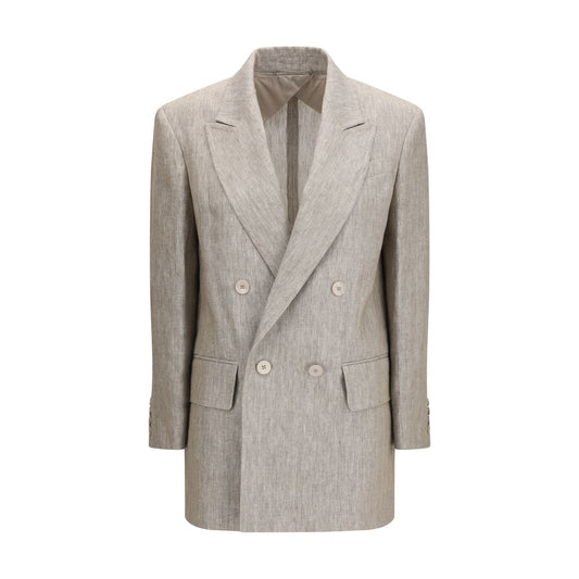 Max Mara Beige Linen Blazer 1728,72470364320,Beige,Blazers - Suits & Blazers - Clothing,Clothing,IT40 | M,IT42 | L,IT44 | L,Max Mara,New with tags,Suits & Blazers - Clothing,Women