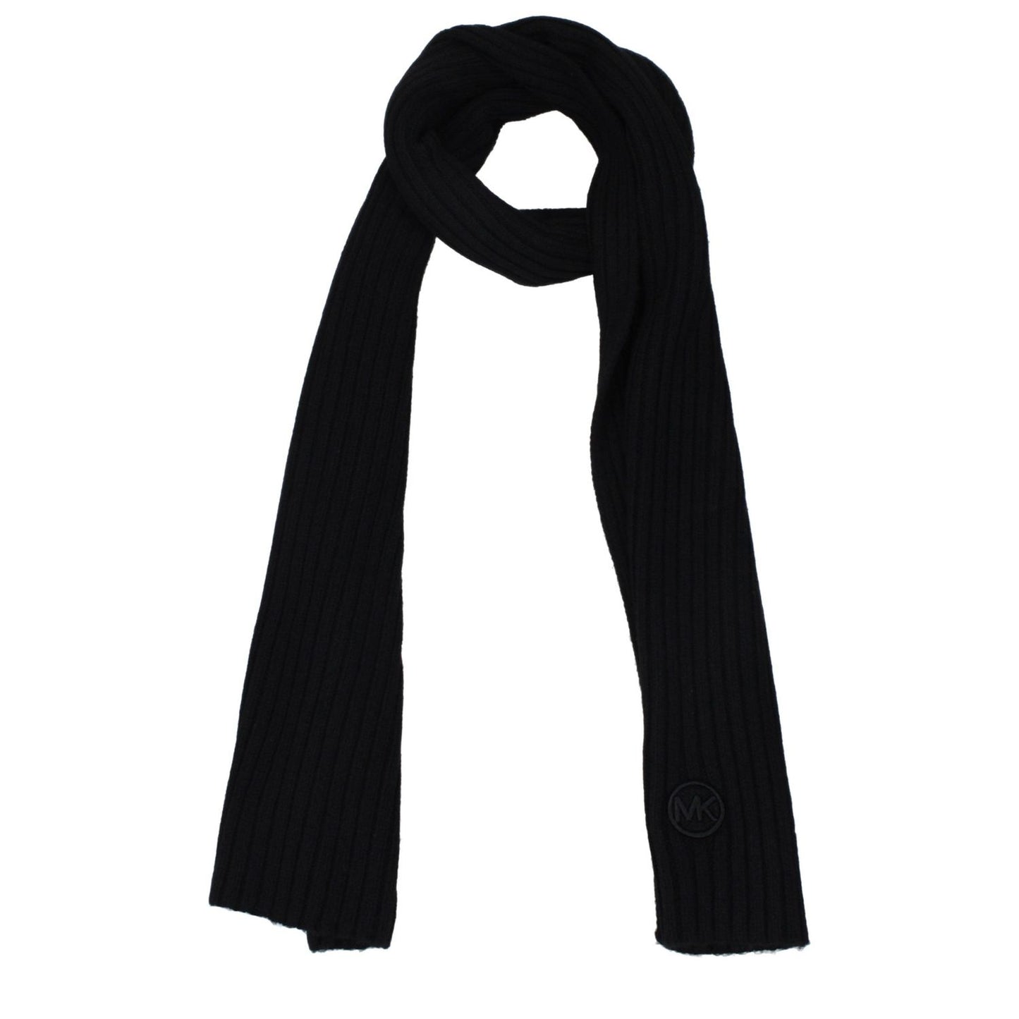 Michael Kors Black Polyester Scarf 1728,75667636384,Accessories,Black,Michael Kors,New with tags,Scarves - Accessories,Scarves - Scarves - Accessories,Women