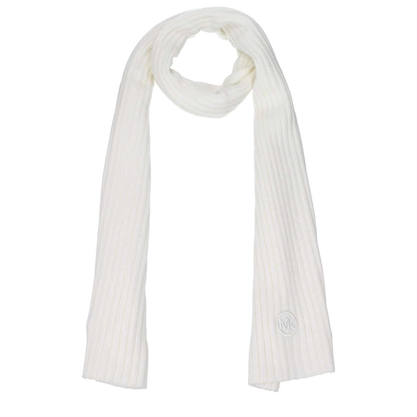 Michael Kors White Polyester Scarf 1728,75667636384,Accessories,Michael Kors,New with tags,Scarves - Accessories,Scarves - Scarves - Accessories,White,Women