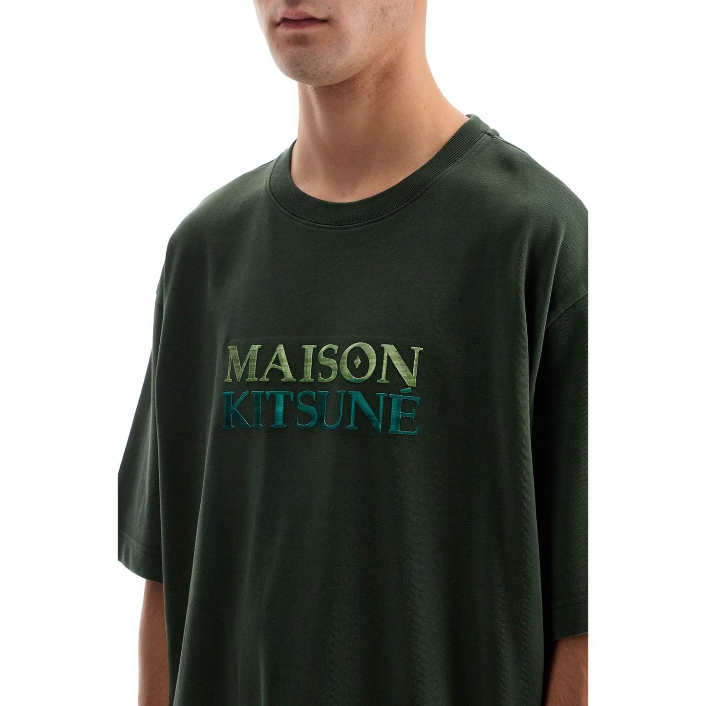 Maison Kitsune 'oversized t-shirt with Topwear Maison Kitsune