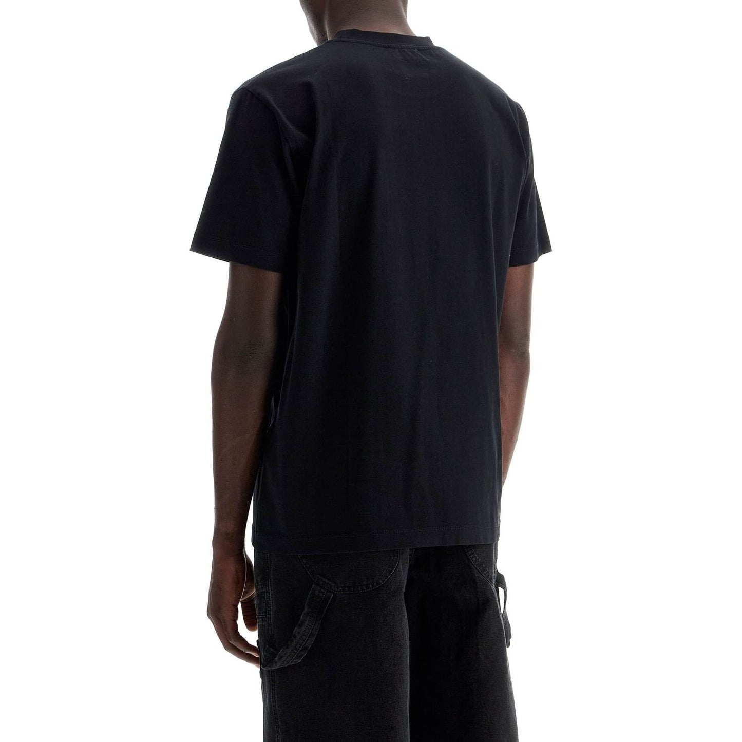 Off-White "round-neck t-shirt with off Topwear Off-White