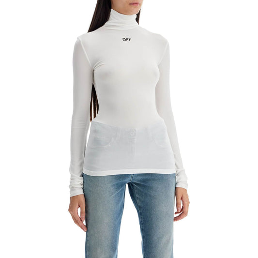 Off-White second skin long sleeve turtleneck top Topwear Off-White