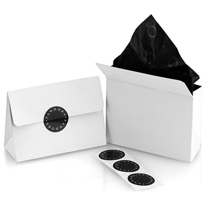 PANDORA JEWELS Mod. WHITE STONE - RING - Size 52