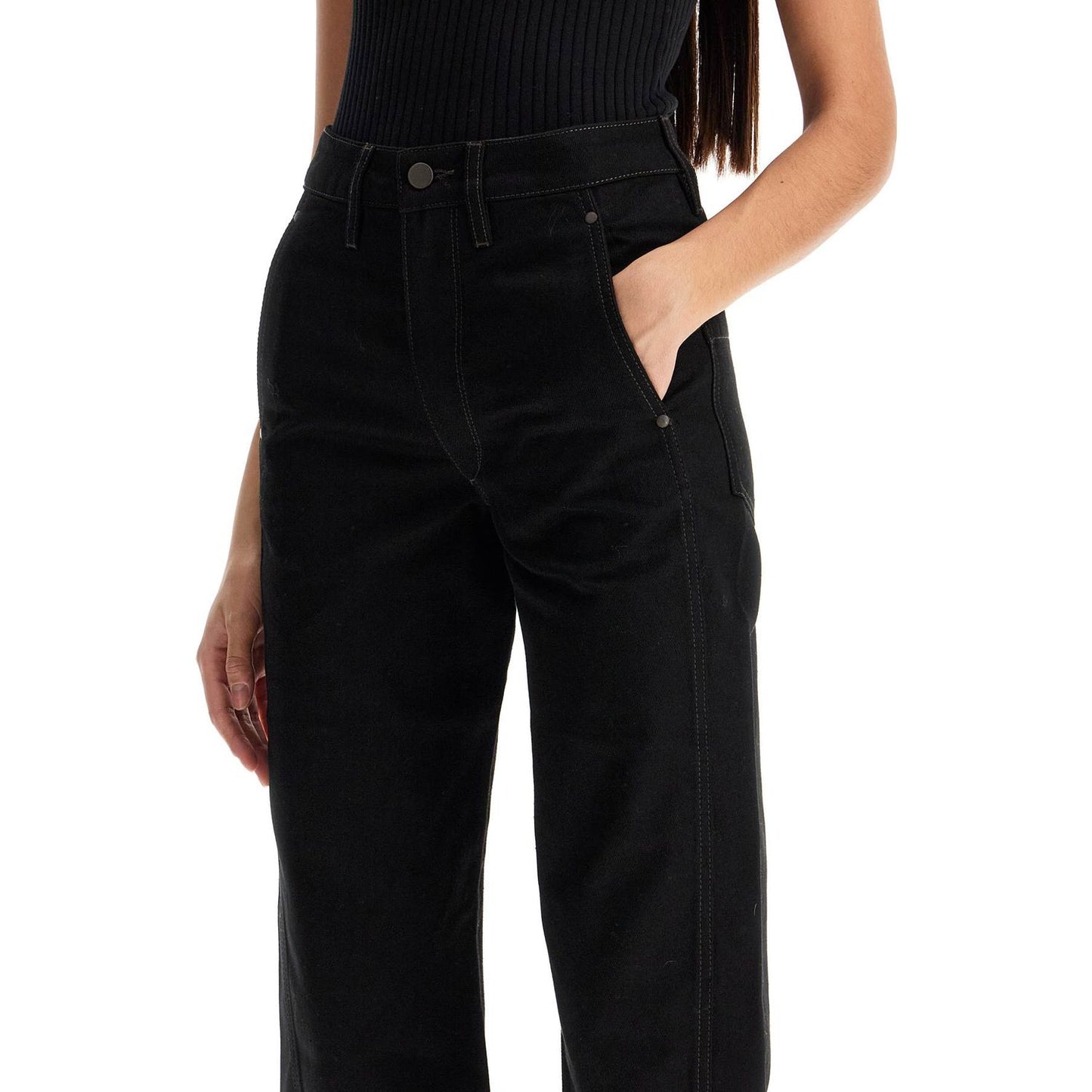 Lemaire cropped pants with twisted seams Trousers Lemaire