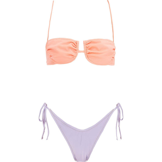 Reina Olga "penny two-tone bikini set