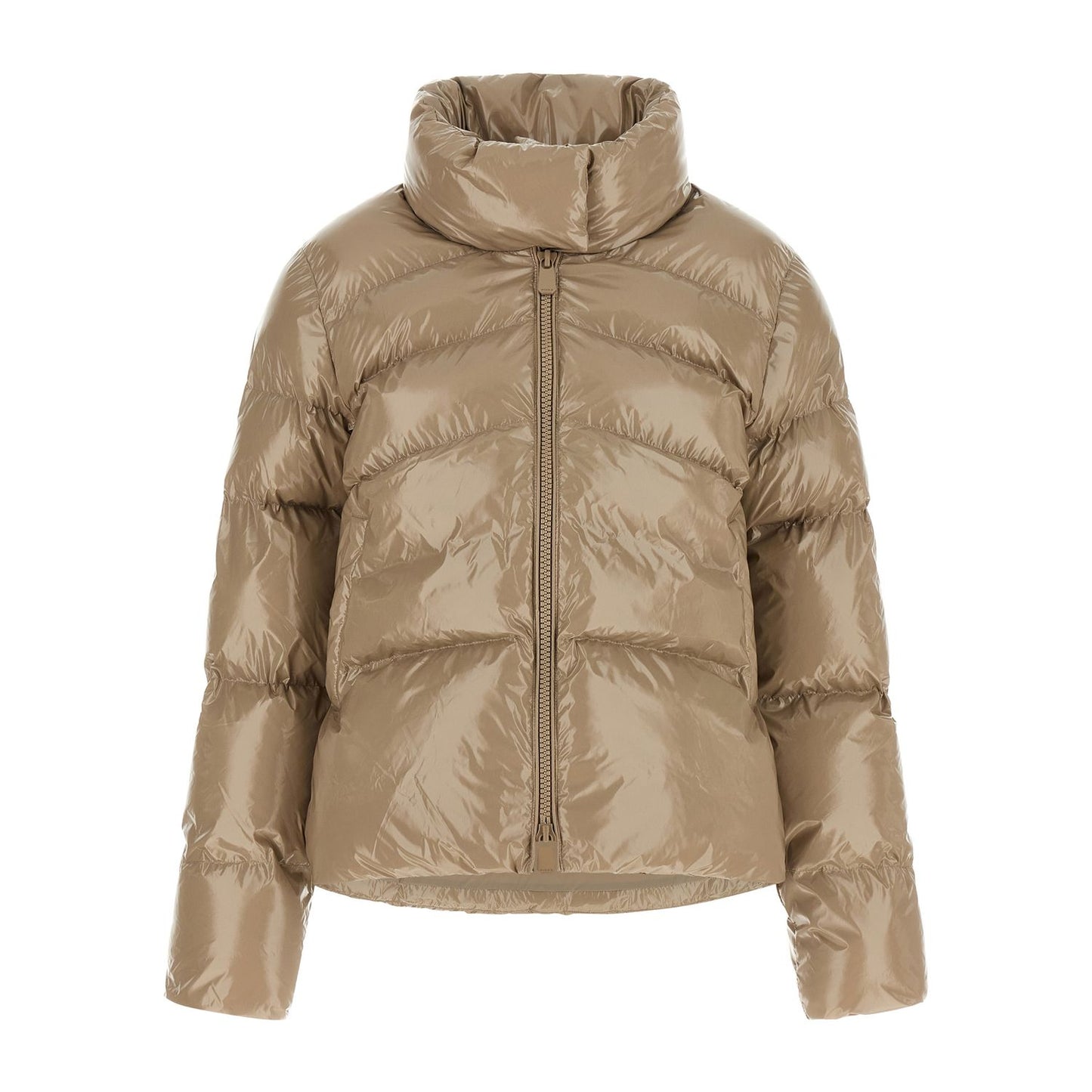 PINKO Beige Polyamide Full-Length Jacket