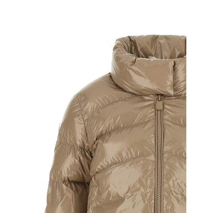 PINKO Beige Polyamide Full-Length Jacket