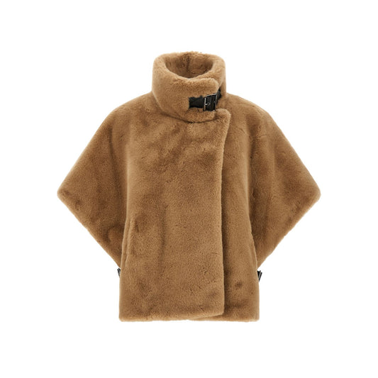 PINKO Beige Polyester Coat