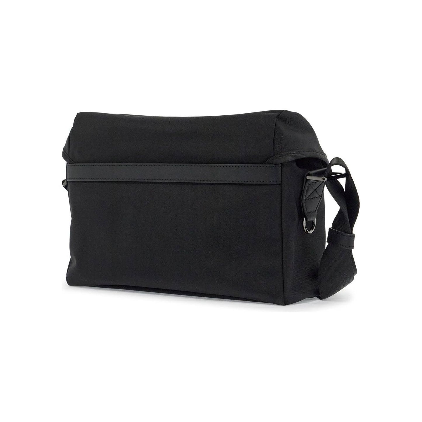 Dsquared2 black shoulder bag in polyamide with spacious compartment