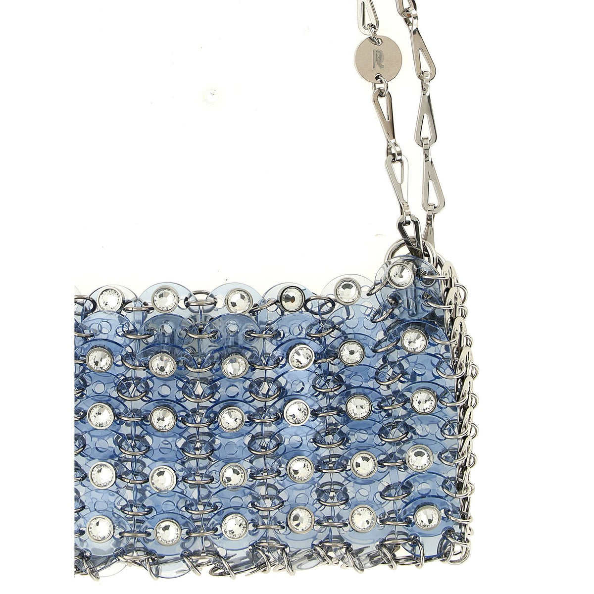 Paco Rabanne Blue Resin Shoulder Bag