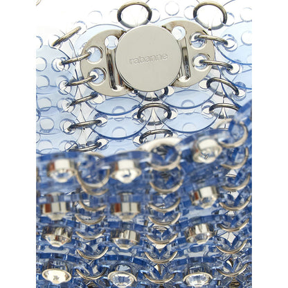 Paco Rabanne Blue Resin Shoulder Bag