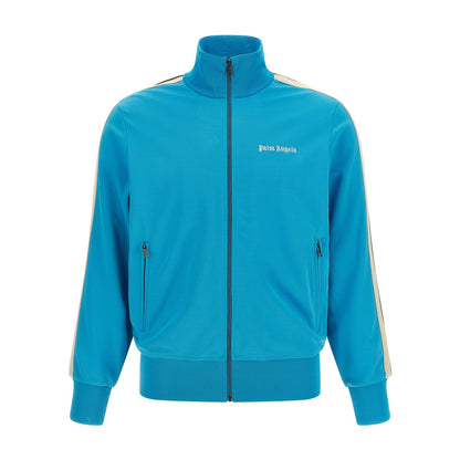 Palm Angels Blue Polyester Sweatshirt