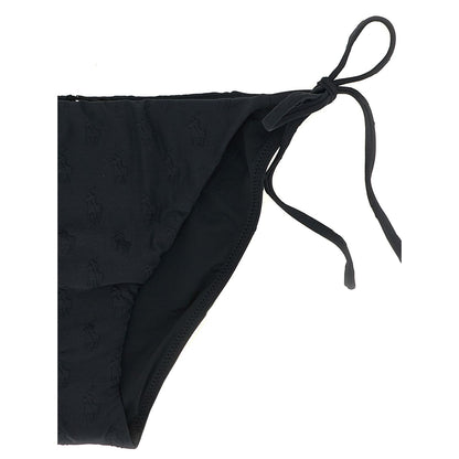 Polo Ralph Lauren Black Recycled Polyester Bikini