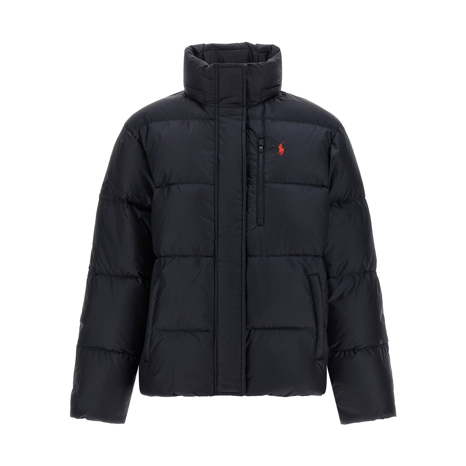 Polo Ralph Lauren Blue Nylon Full-Length Jacket