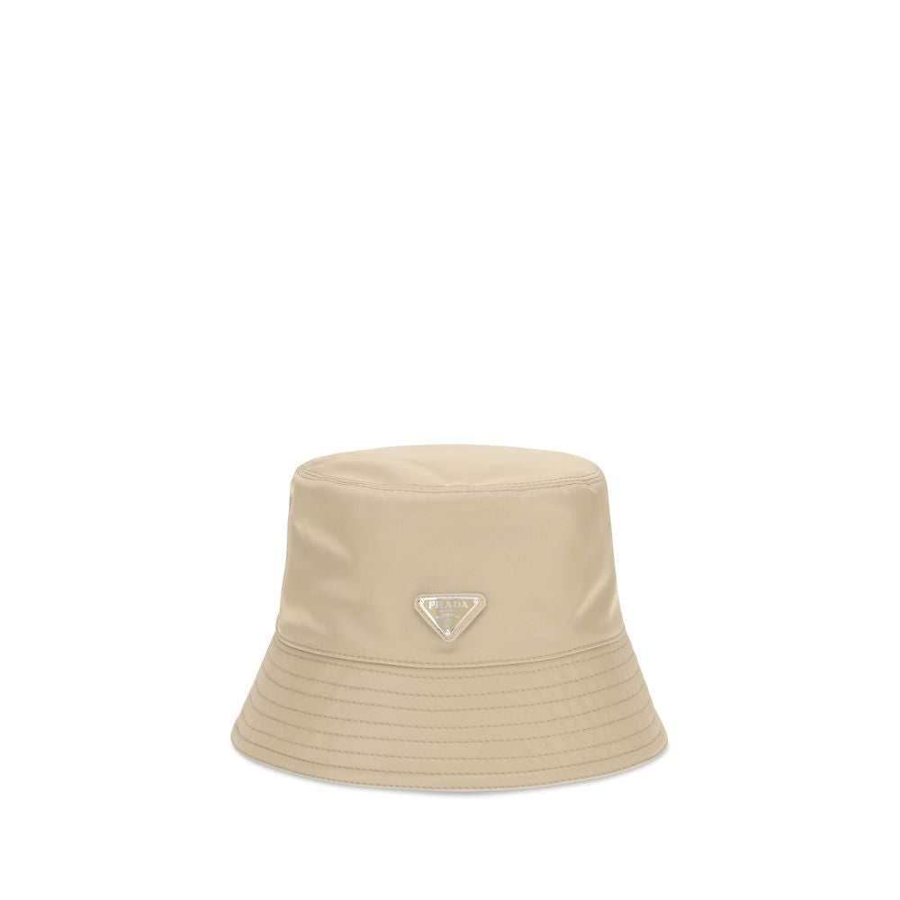 Prada Beige Polyamide Bucket Hat