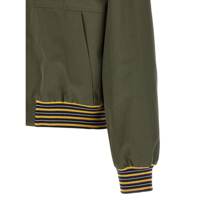 Prada Bicolor Polyester Bomber