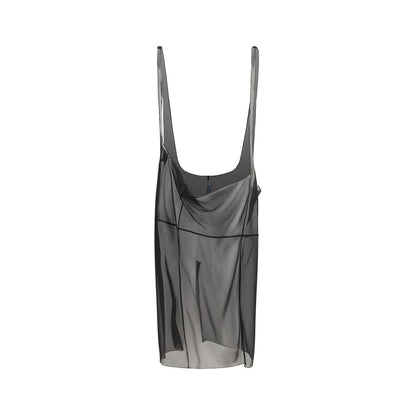 Prada Black Polyester Midi Skirt 1728,72470364320,Black,Clothing,IT38 | S,IT40 | M,Midi - Skirts - Clothing,New with tags,Prada,Skirts - Clothing,Women