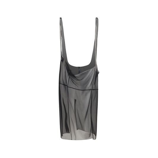 Prada Black Polyester Midi Skirt 1728,72470364320,Black,Clothing,IT38 | S,IT40 | M,Midi - Skirts - Clothing,New with tags,Prada,Skirts - Clothing,Women
