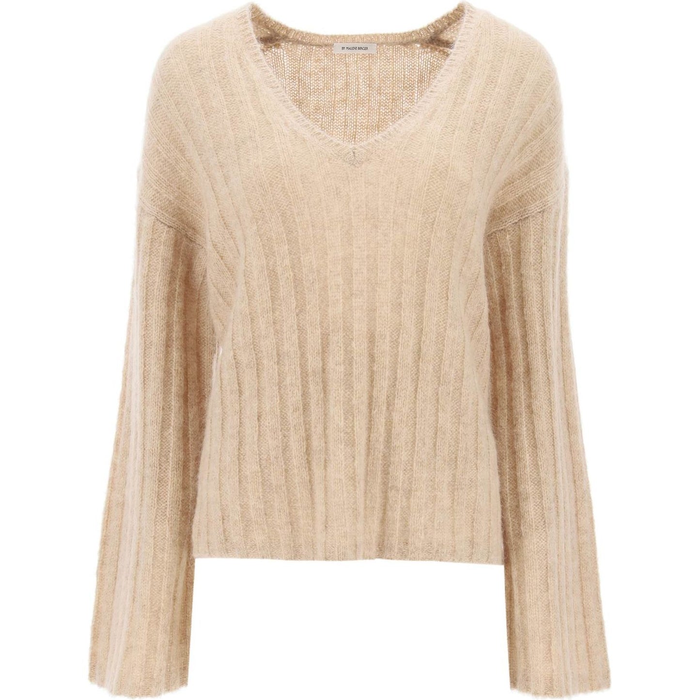 By Malene Birger cimone sweater in flat-ribbed knit Knitwear By Malene Birger